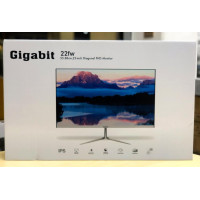 GIGABIT 22" FHD (1920×1080) IPS Monitor white